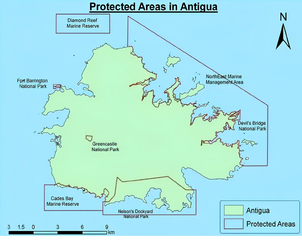 Protected Areas in Antigua